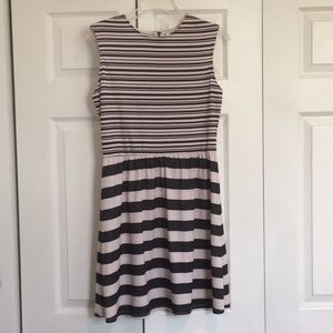 Short striped dress